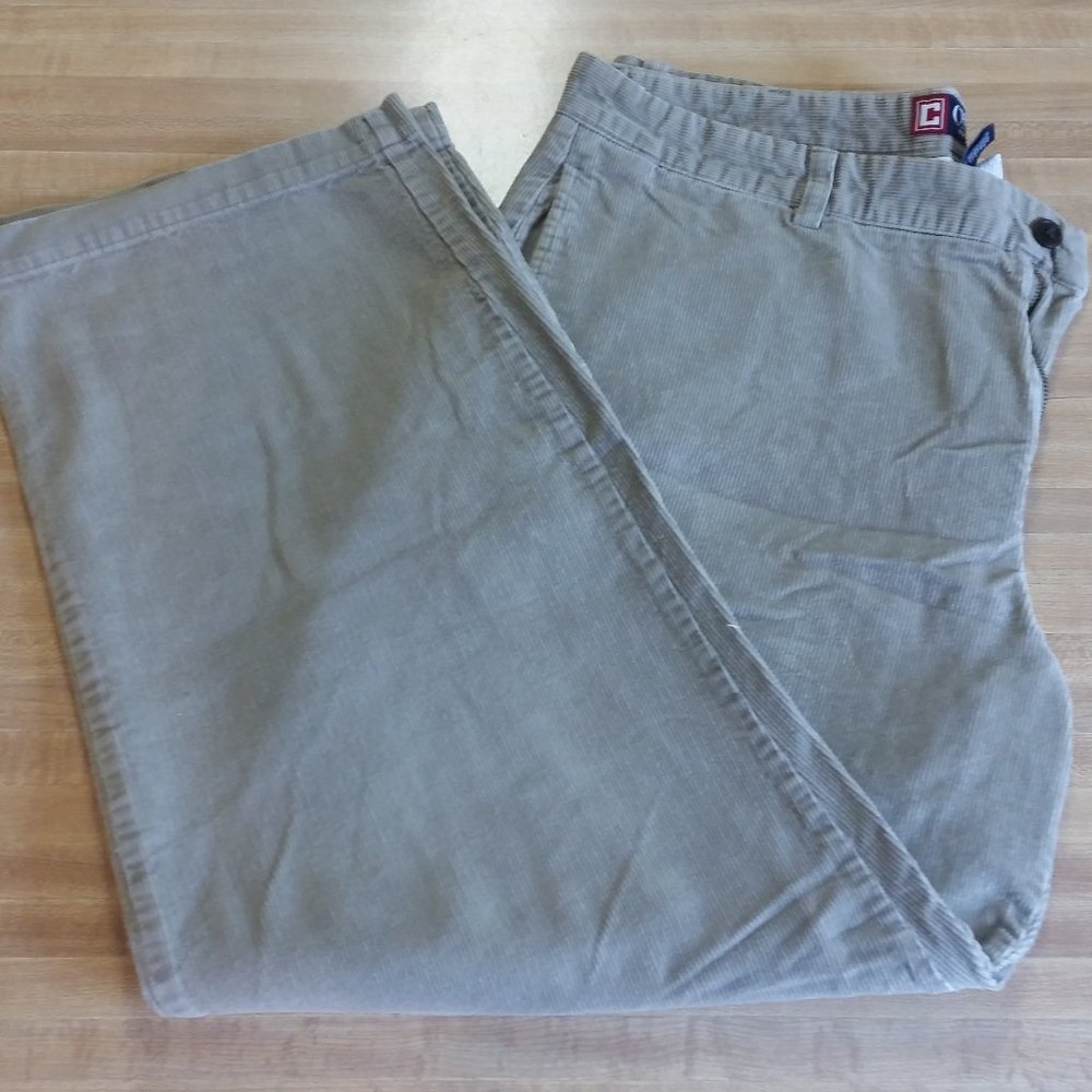 Chaps Khaki Corduroy Pants - 38x30